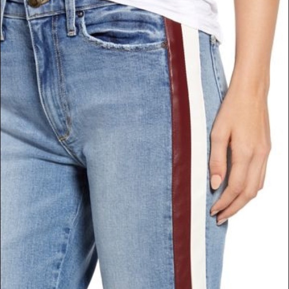 Joes Jeans Charlie w/ Lambskin Leather Str… - Picture 4 of 6